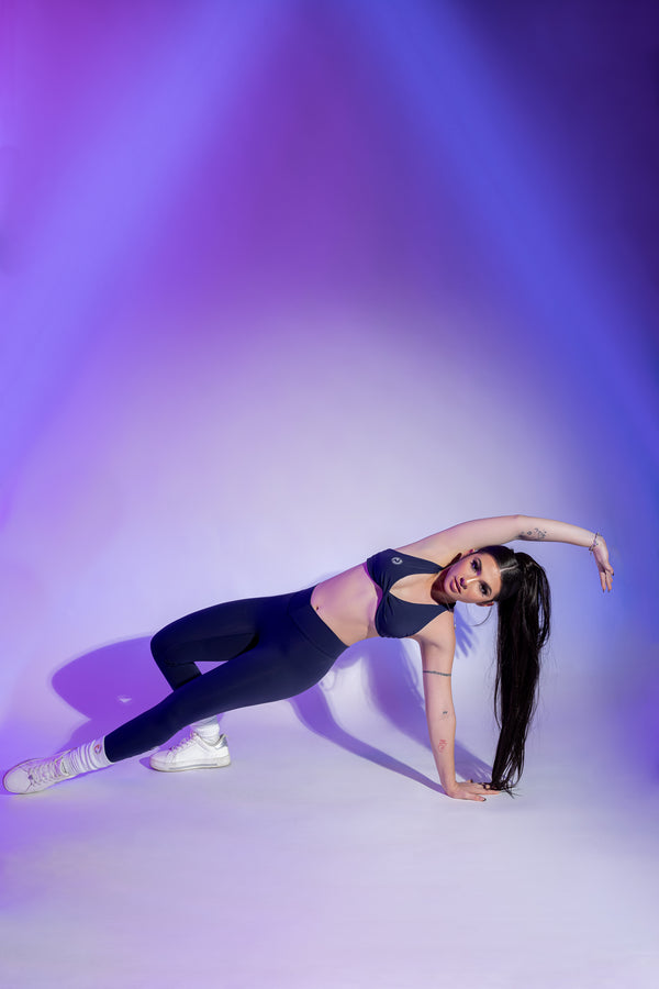 Aligned Bra - Navy