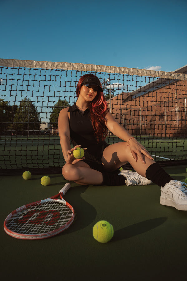 Real Activewear High Socks - Black