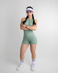 Sculpt Zip Romper