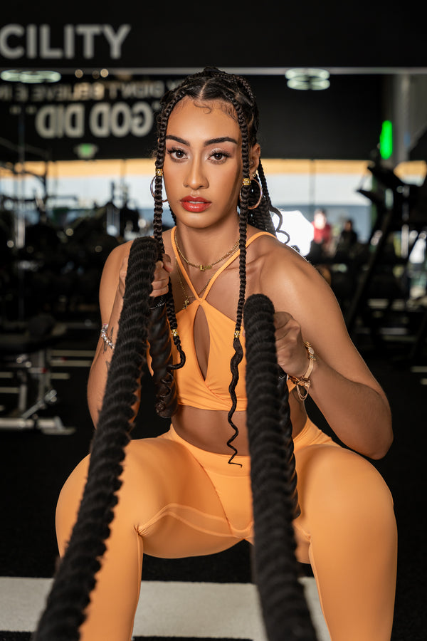 Intensity Pop of Color Bra - Orange