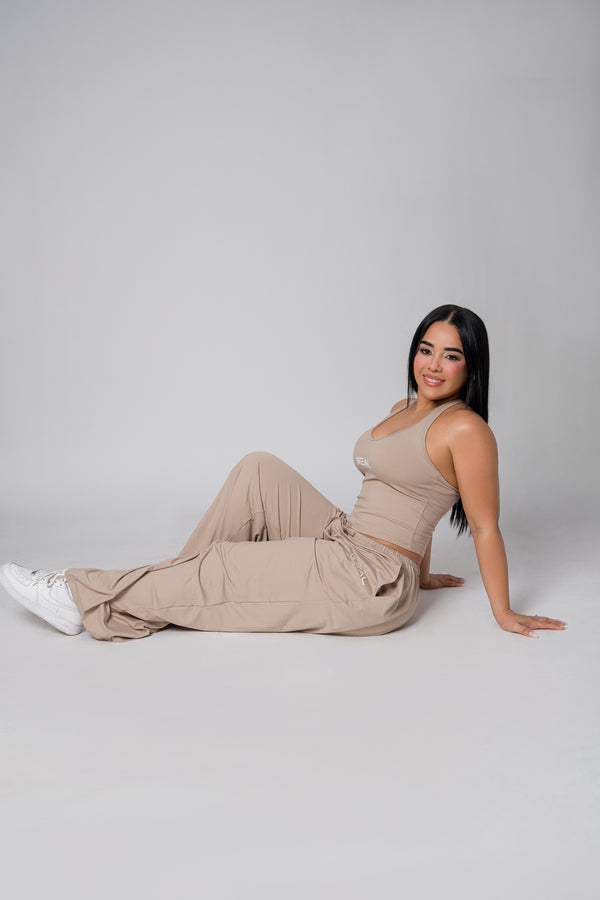 Yoga Lounge Pants - Sand