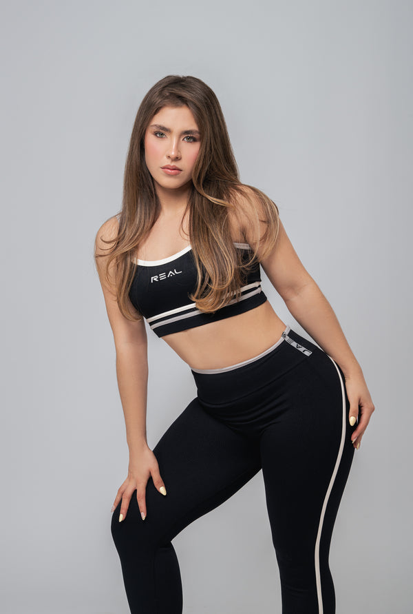 Sweet Sports Bra - Shadow Sugar
