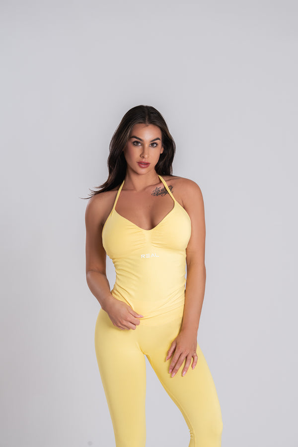 Endurance Tank Top - Butter Yellow