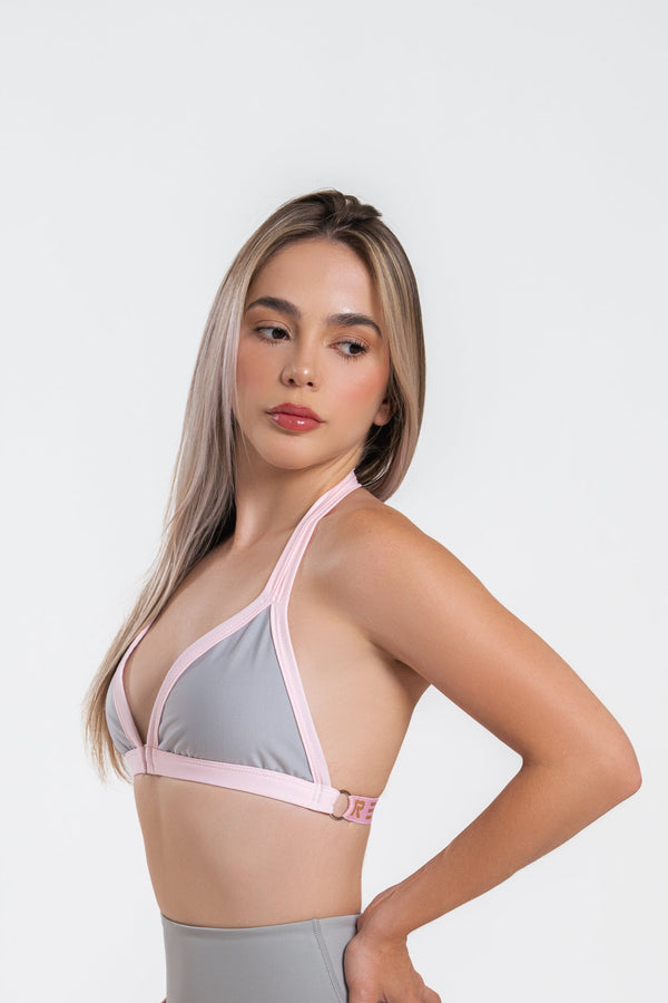 Sugar Kiss Sports Bra - Ash