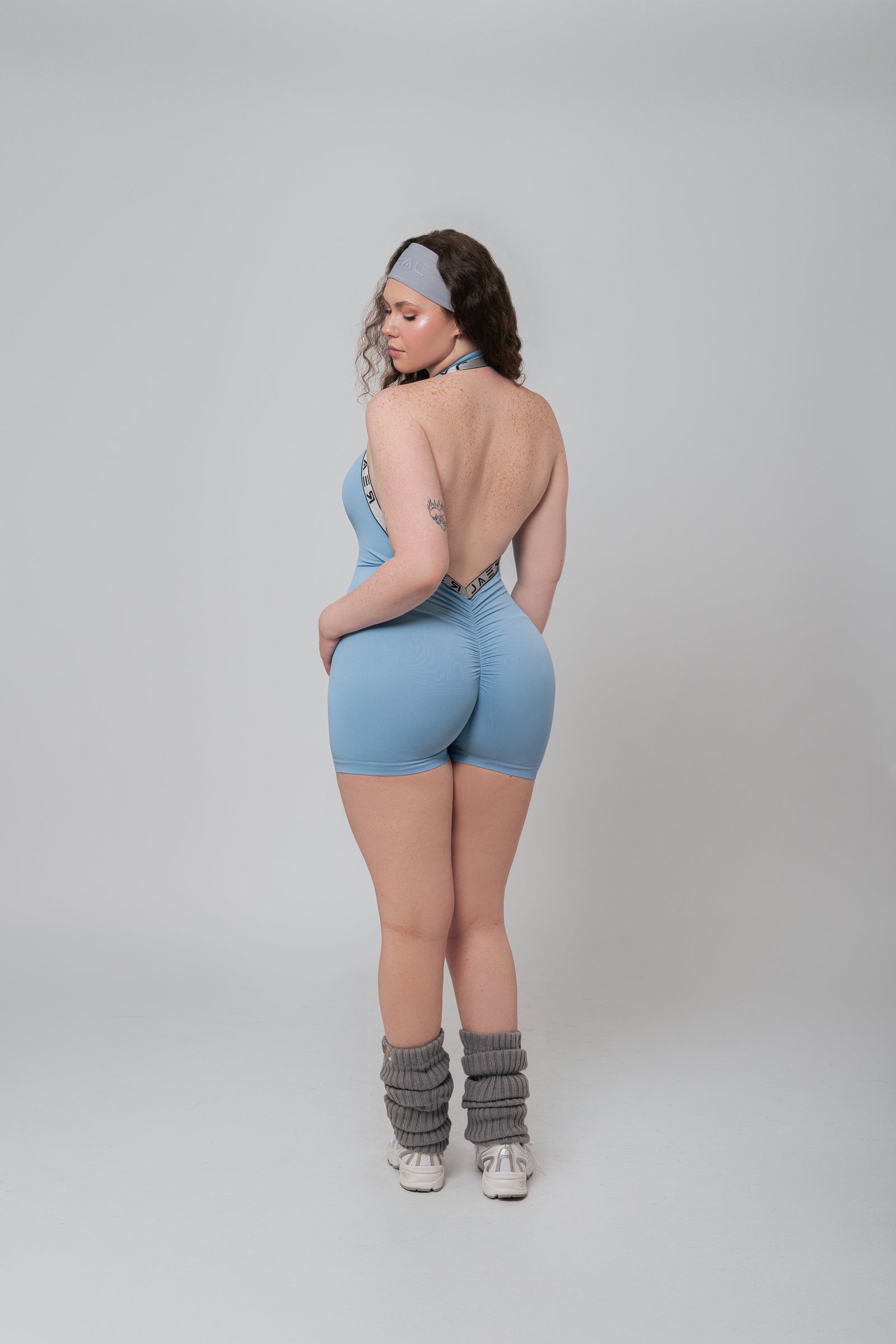 Halter Crush Romper