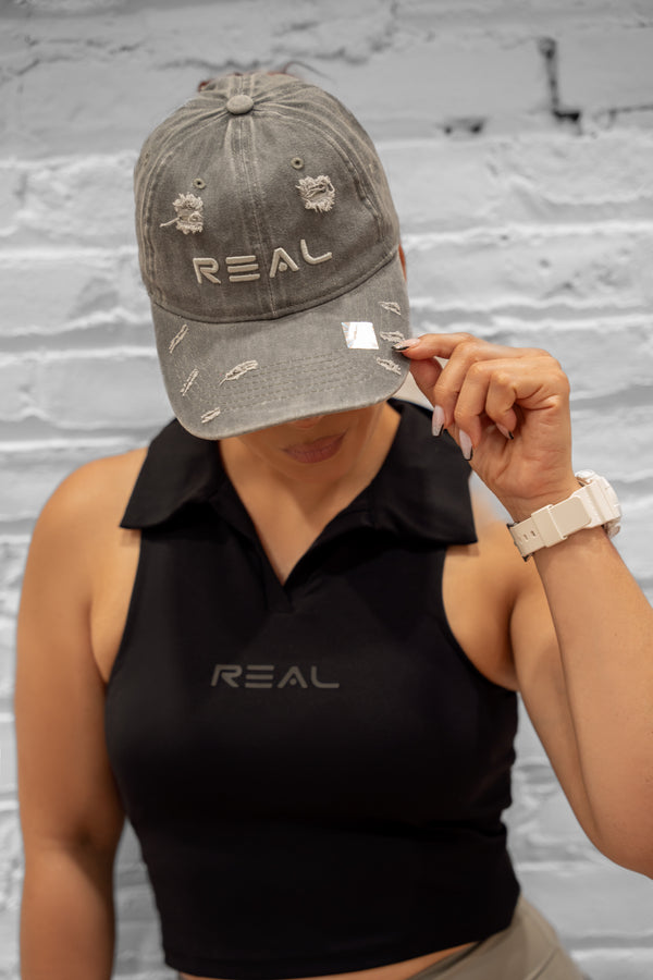 Real Activewear Hat - Vintage Grey