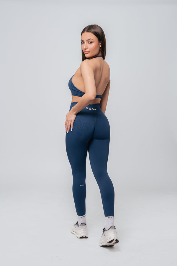 Motion Legging - Slate Blue
