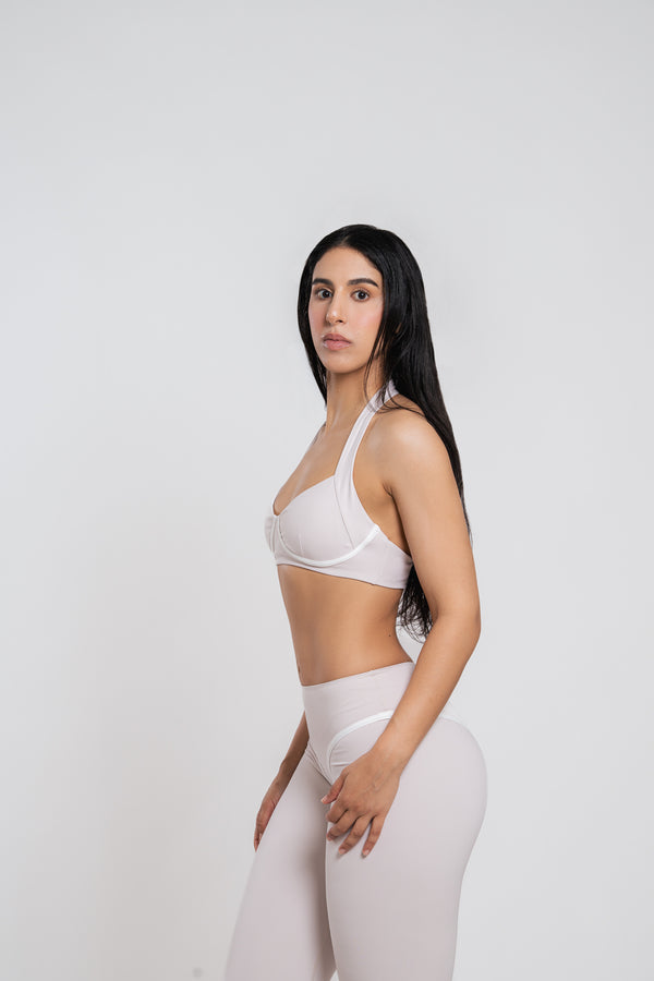 Form Line Top - Beige