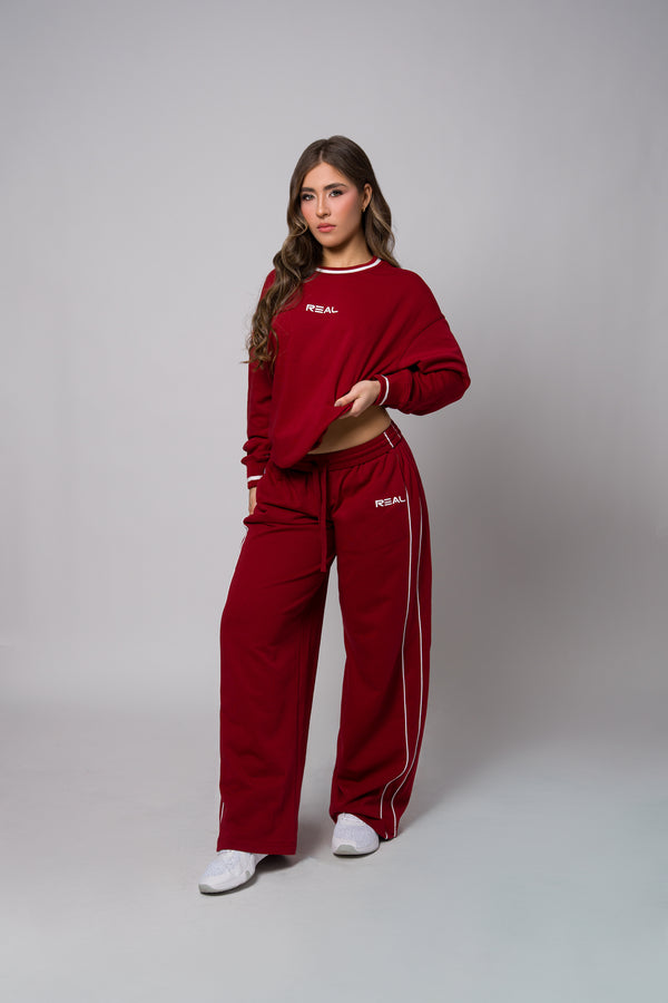 Elevate Sweatpants - Dark Cherry