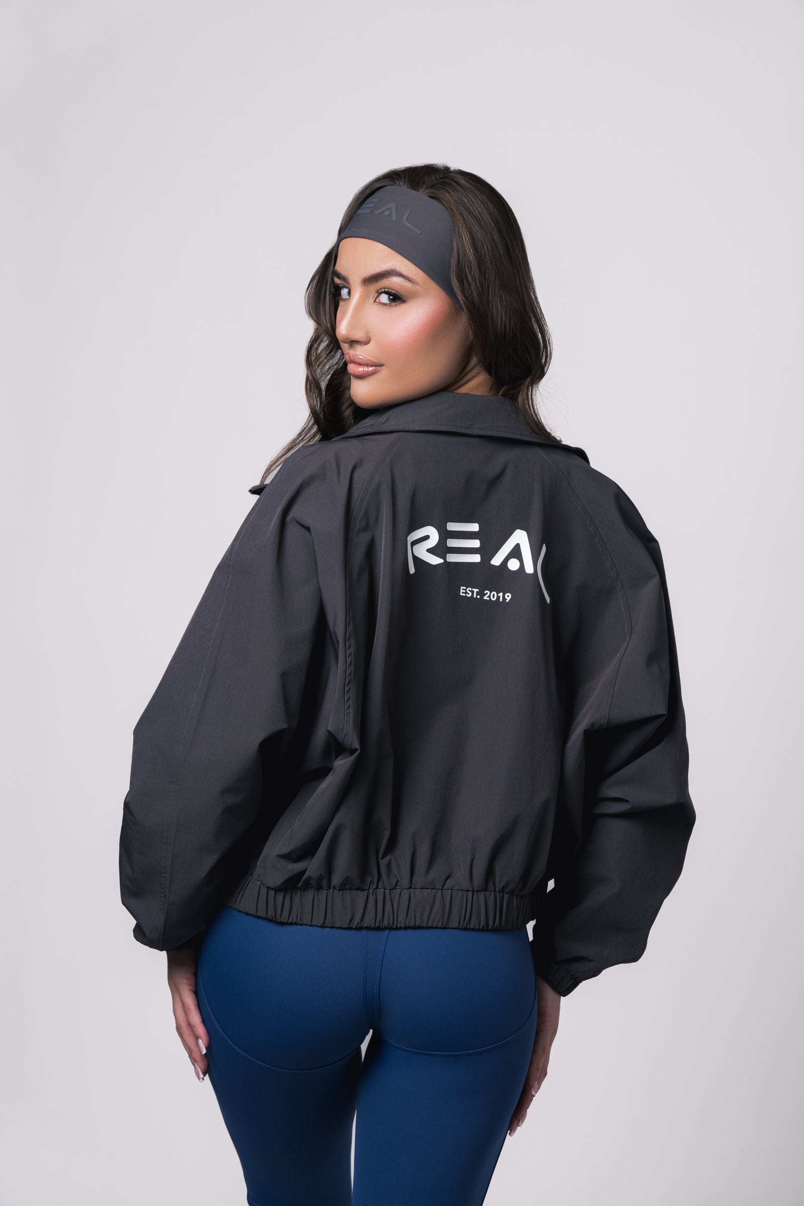 Waist-cinching detail on Real Second Skin Jacket - High-performance technical outerwear