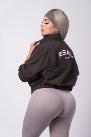 Waist-cinching detail on Real Second Skin Jacket - High-performance technical outerwear
