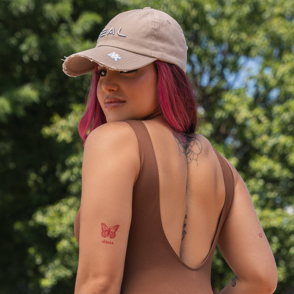Real Activewear Hat - Vintage Khaki