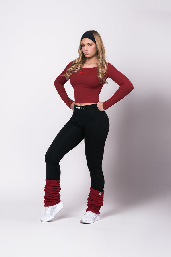 Off Duty Top - Cherry Red