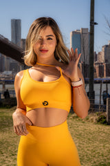 Energetic Orange Bra