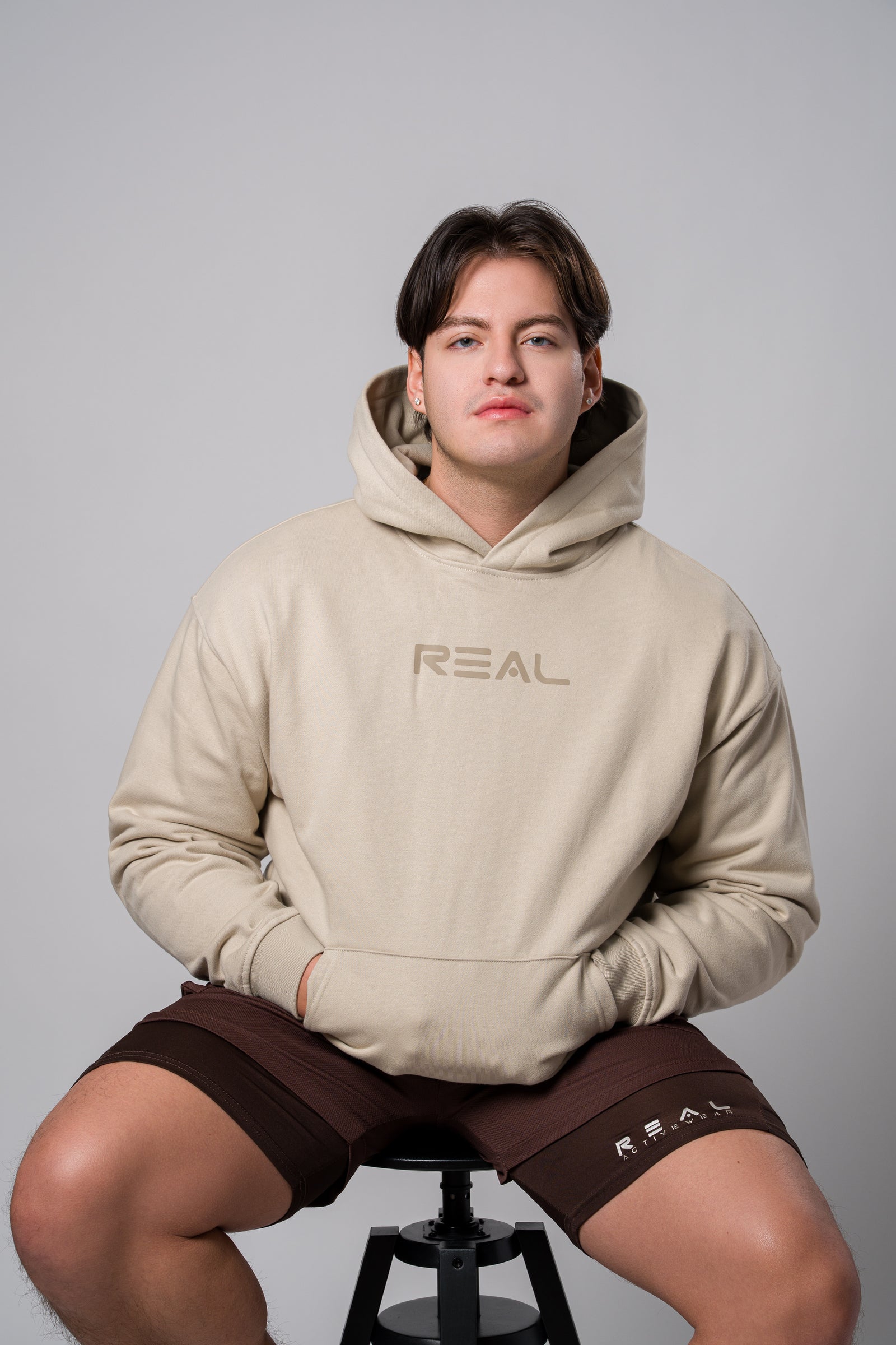 Mens Oversized Cozy Hoodie