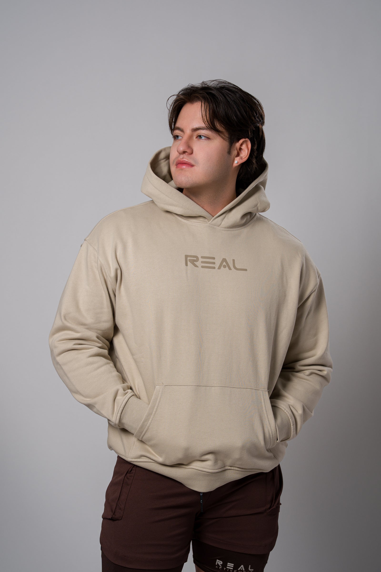 Mens Oversized Cozy Hoodie