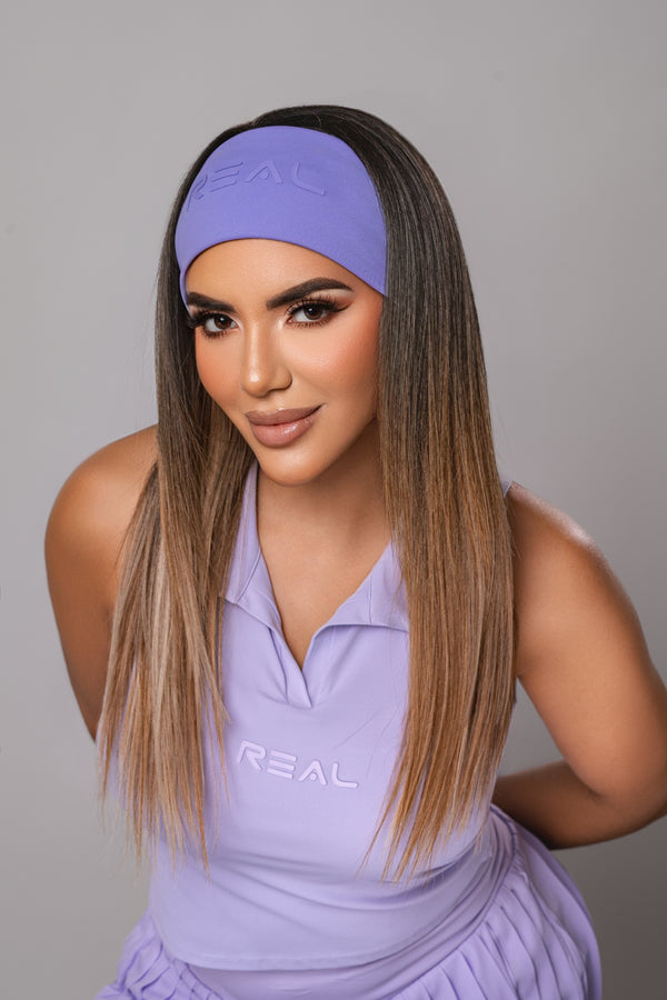 Real Fit Headband Classic (10cm) - Lavender