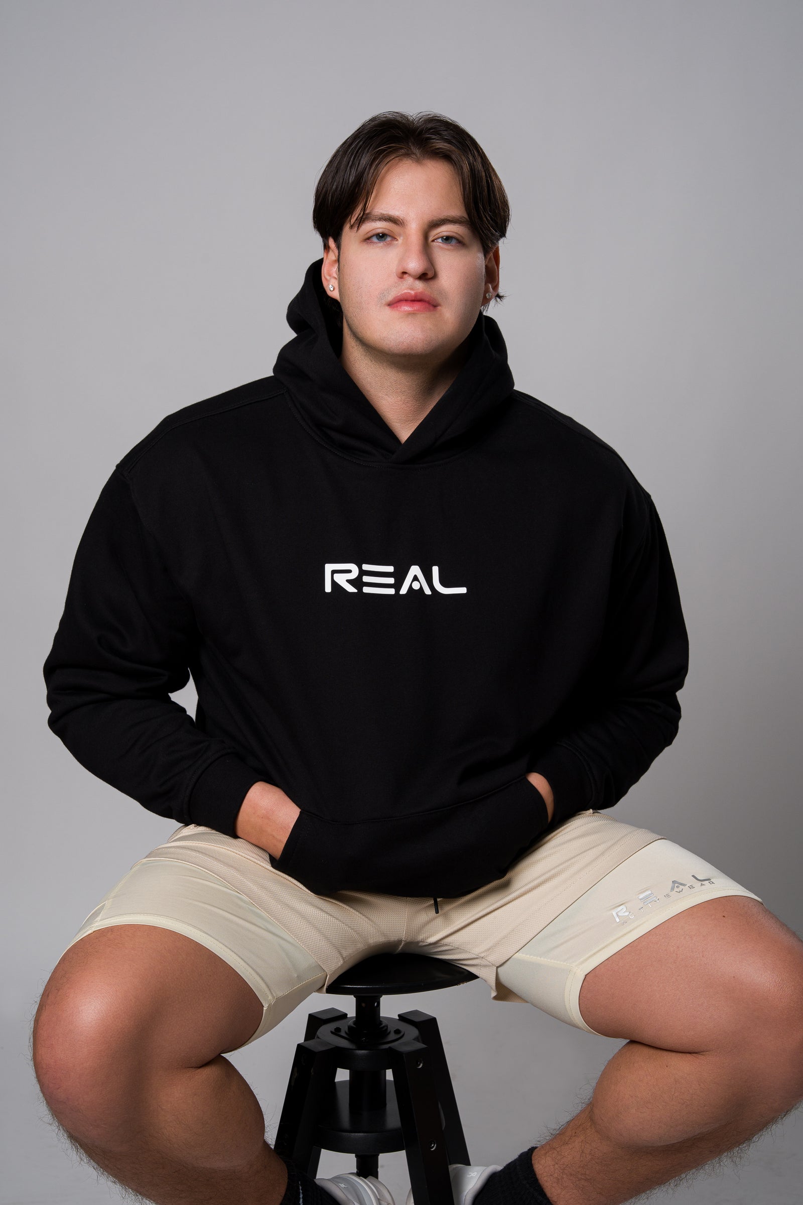 Mens Oversized Cozy Hoodie