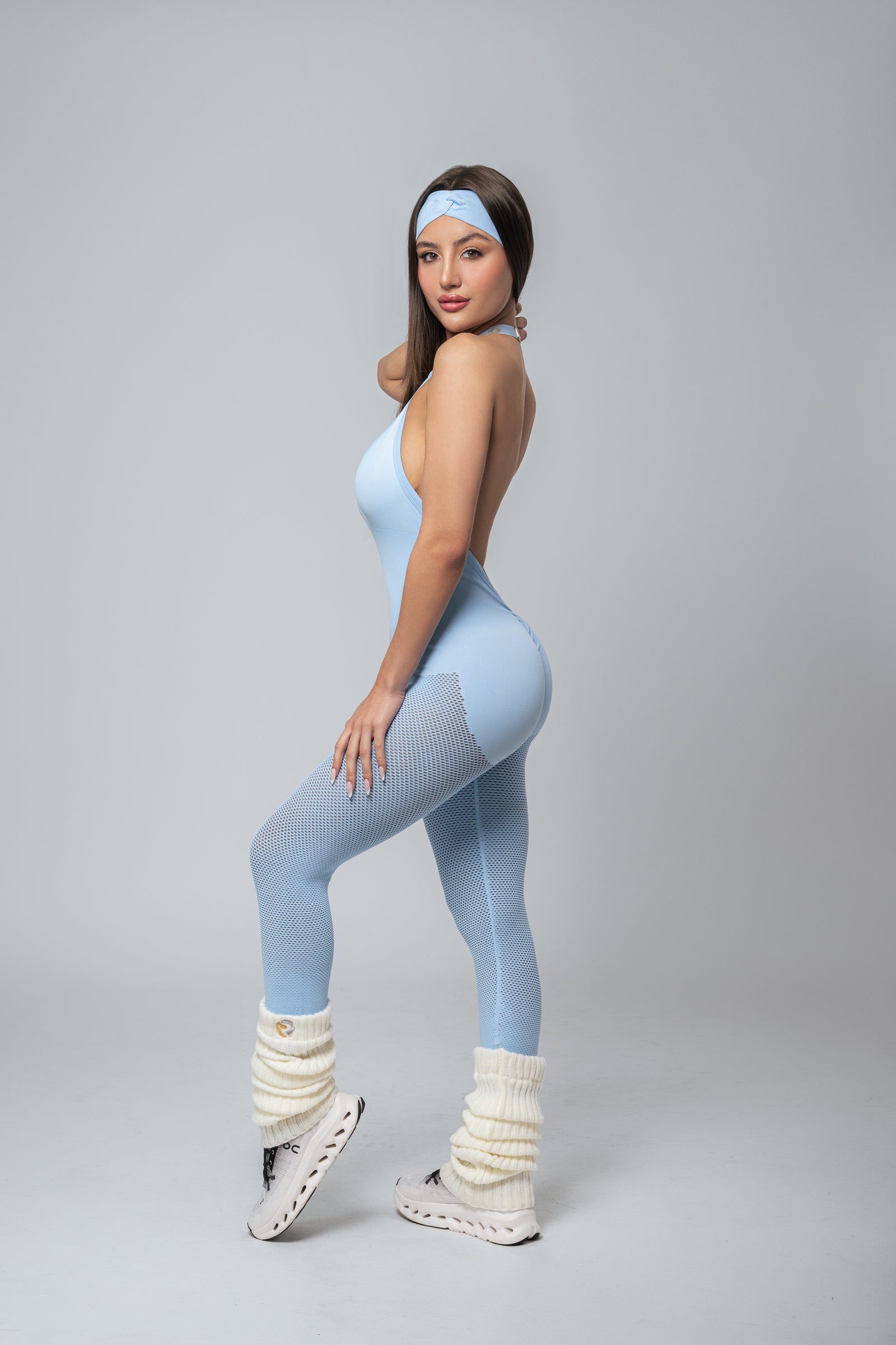 Cotton Candy Halter Jumpsuit
