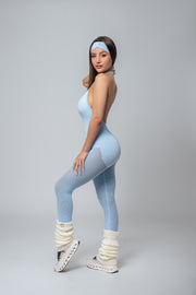 Cotton Candy Halter Jumpsuit
