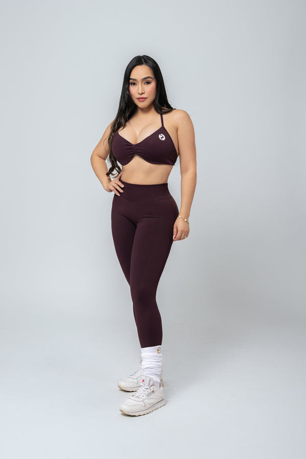 Endurance Sports Bra - Wine