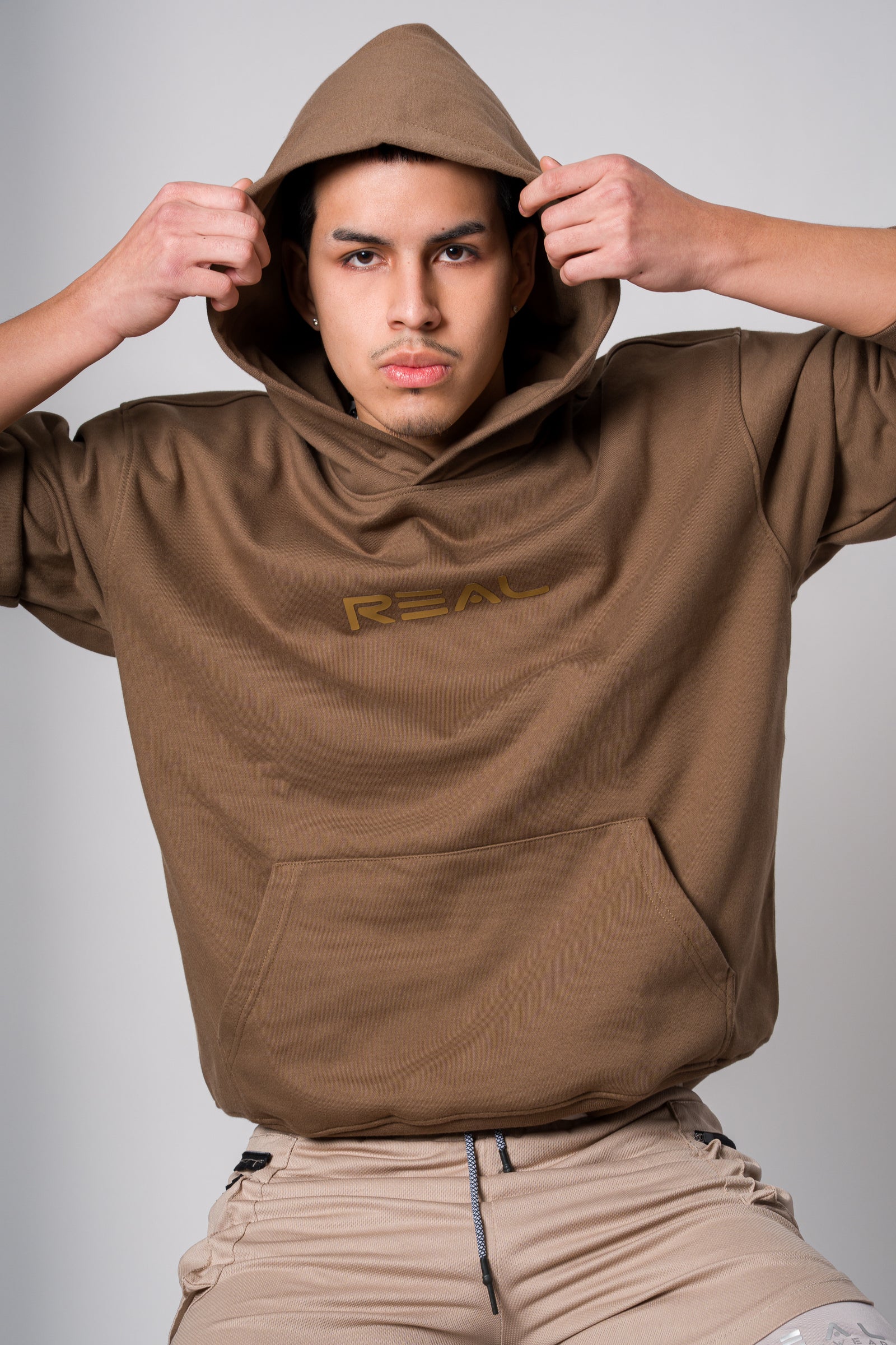 Mens Oversized Cozy Hoodie