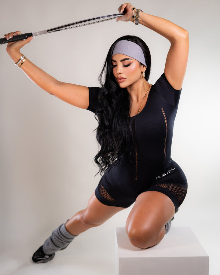 Real Short Sleeve Romper