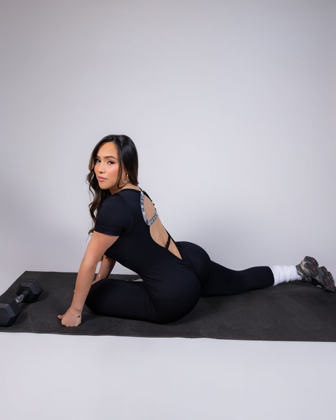 Keyhole Real Jumpsuit