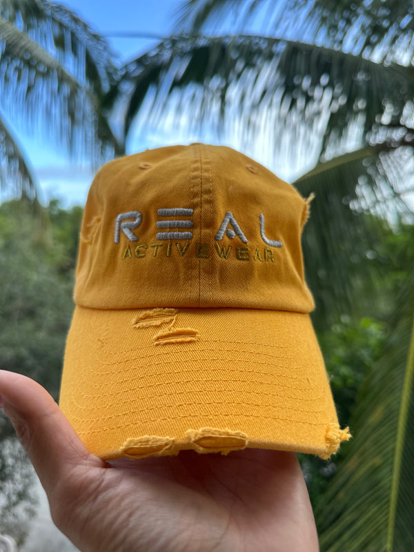 Real Activewear Hat - Yellow