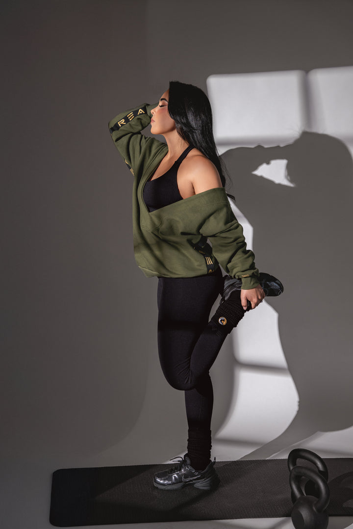 Real Military V Neck Pullover