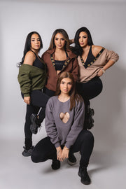 Real Heart Cut-Out Pullover