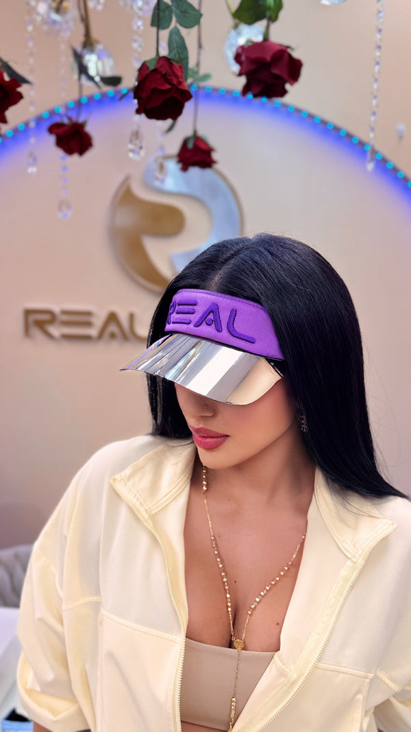 Real Solar Visor - Purple