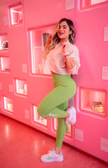 Sand Cropped Sweatshirt